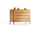 Kommode Tenso, Eiche, 4 Laden