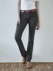 Jeans Straight "Lena" Grey Denim