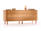 Schrank Tonda 6 Laden, Buche