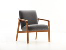 Fauteuil Ketil, Eiche, Wollstoff Stavang Mocca