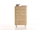 Schrank Tonda, 6 Laden, Zirbe