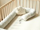 Baby- & Kinderschlafschlange, Sternenwölkchen Baby- und Kleinkindermatratze & Spieluhr Wölkchen