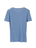 T-Shirt azurblau, Rückansicht
