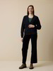 Strickjacke aus Bio-Baumwolle und Wolle, navy