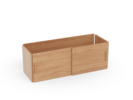 Regal Quintum Schiebetüren-Set Holz, Buche