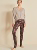 Yoga-Leggins, marmordruck