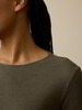 Langarmshirt aus Bio Baumwolle/Wolle, moor
