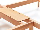 Loungesofa Linera, Verbindungsplatte