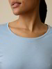 Langarmshirt aus Bio-Baumwolle, kornblume