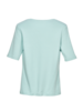 T-Shirt Rippe, pastell türkis