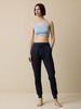 Yogahose aus Bio Baumwolle, mitternachtsblau