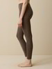 Leggings aus Bio Wolle, walnuss melange