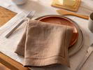 Serviette ARIANA mit Ajour, nougat