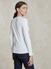 Rippenshirt Langarm, weiss