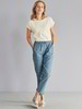 Hose-Joggpants-Chambray, denim chambray