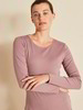 Shirt-Langarm, mauve