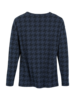 Langarmshirt Jacquard hahnentritt, hahnentritt jacquard, Rückseite