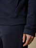 Sweatjacke aus Bio-Baumwolle, navy
