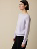 Pullover aus Alpakawolle, flieder
