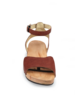 Ledersandale cognac Ledersandale cognac