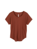 Shirt aus Bio Baumwolle/Hanf, kastanie