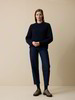 Pullover aus Bio-Wolle, dunkelblau