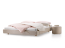 Polsterbett Abito ohne Betthaupt Sand