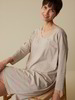 Schafshirt aus Bio-Baumwolle, sand melange