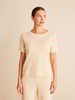 Sweatshirt Kurzarm, vanille