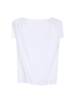 Shirt-Kurzarm-Flamé, weiss