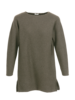 Longpullover Hasel Melange Vorderansicht