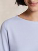 Shirt-Langarm, lavendel blau