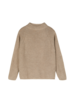 Pullover aus Alpakawolle, natur melange