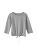 Sweatshirt 3/4 Arm, lichtblau