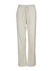 Pyjama Hose, sand-weiss ringel