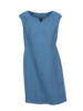 Kleid delfter blau Vorderansicht