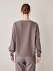 Pullover Langarm, walnuss melange