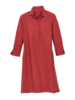 Kleid-Halbleinen, rot