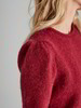 Pullover, cranberry melange