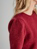 Pullover, cranberry melange