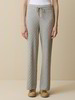 Strickhose aus Bio-Baumwolle und Wolle, grau melange
