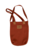Tasche aus Bio-Baumwolle, kastanie