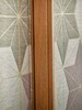 Das stilisierte Hanfblatt des Kleiderschrank Asanoha