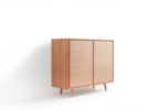 Highboard Tesoro 2-türig, Buche