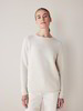 Pullover, 100 % Alpakawolle, offwhite