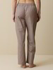 Lange Schlafhose, rose/mokka streif