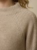 Pullover aus Alpakawolle, natur melange