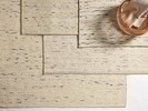 Naturteppich Fiamma, Schurwolle und Baumwolle