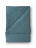 Deckenüberzug ILVA, blau, 100 % Baumwolle, Flanell, GOTS