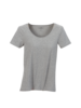 Shirt Kurzarm Grau Melange